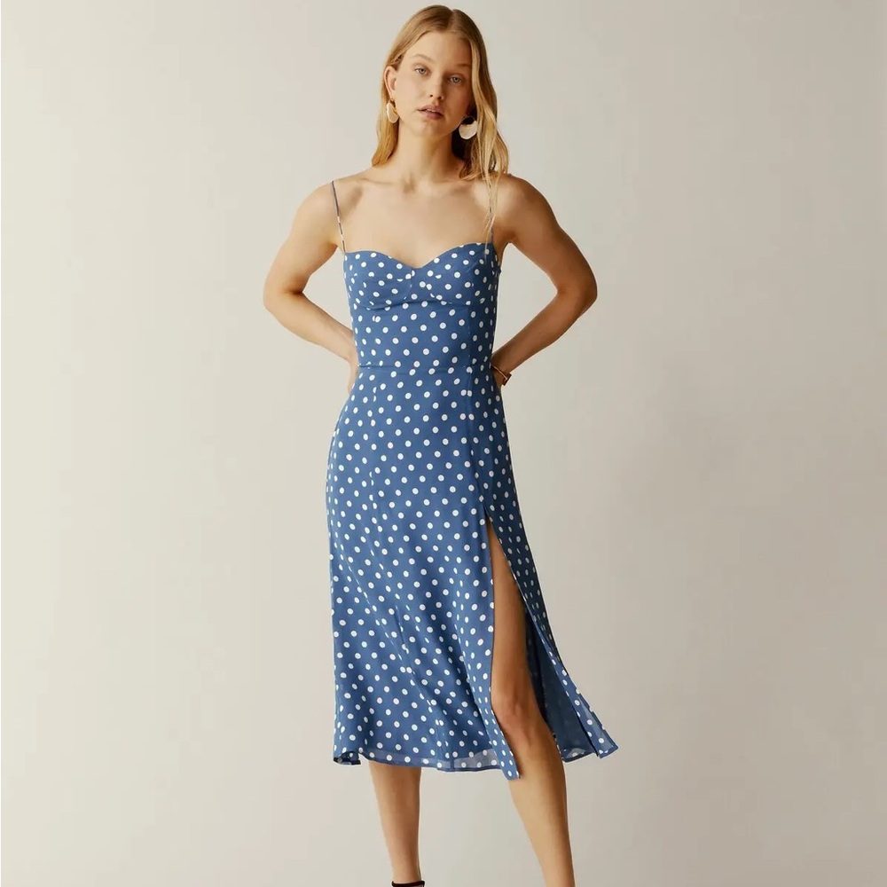1HR SALE ⚡Reformation Juliette Dress (Lazuli)